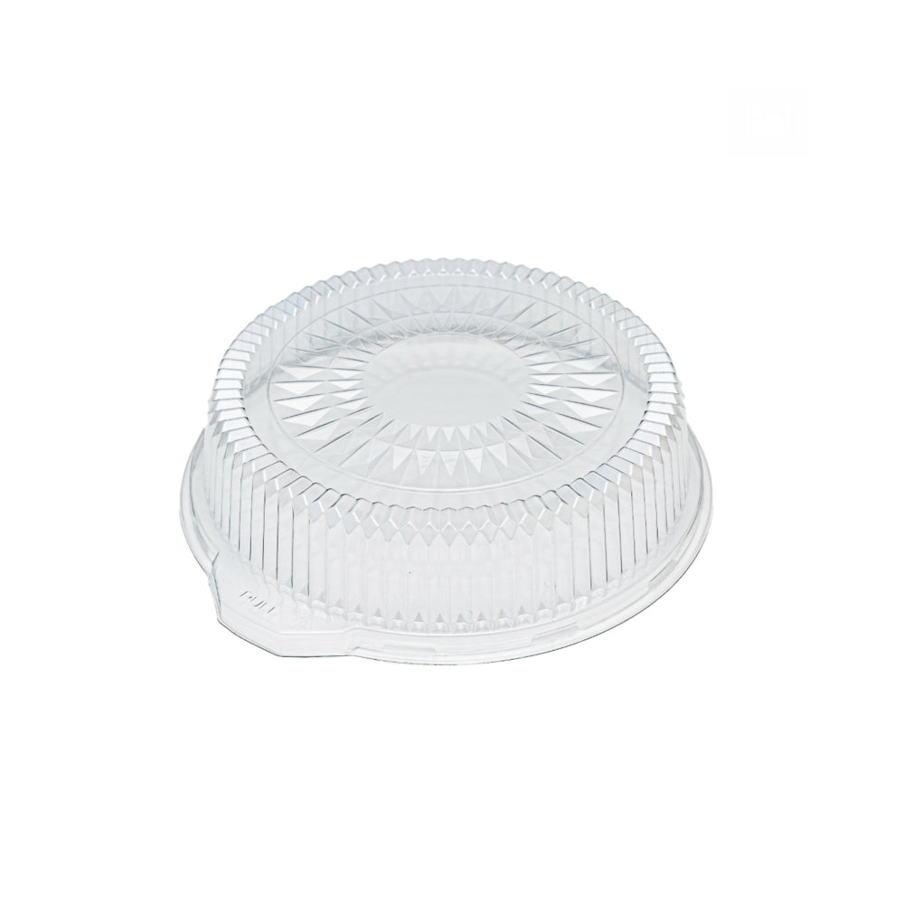 Couvercles écologiques pour plateau de restauration rond de 30 cm (12 po) - Paquet de 50