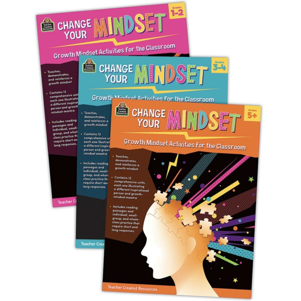 Changez votre état d'esprit : Ensemble d'activités pour la classe, broché, 21,1 x 27,4 cm, lot de 3