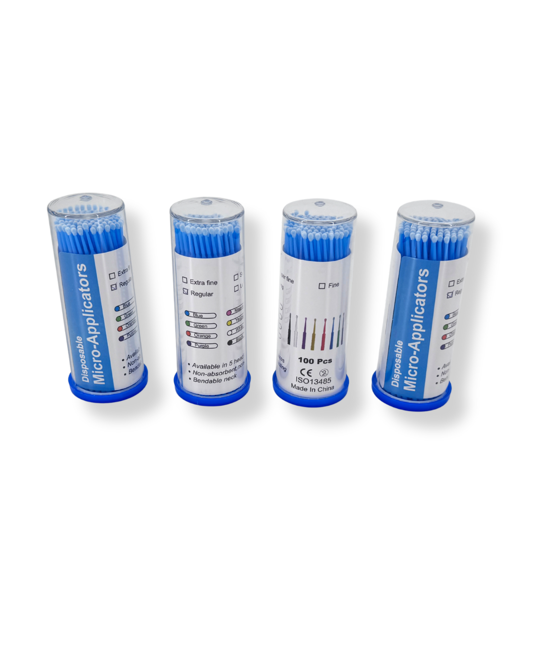 Embouts de pinceau micro-applicateur D2D - 4 barils (400 pièces)