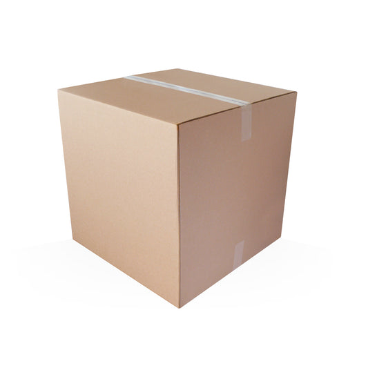 Boîte d'expédition en carton ondulé Crownhill - 55,9 cm (L) x 55,9 cm (l) x 55,9 cm (H) - Kraft
