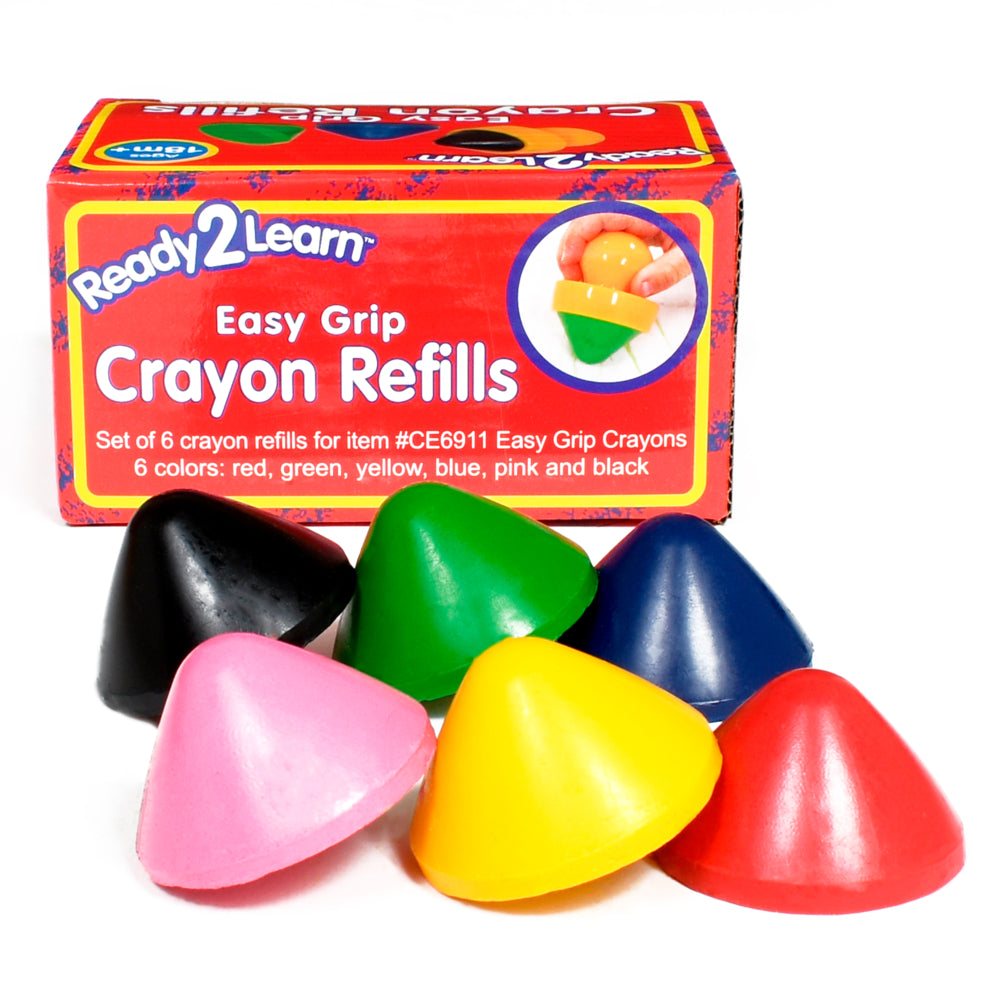 Recharge de crayons à prise facile Ready 2 Learn - Lot de 6