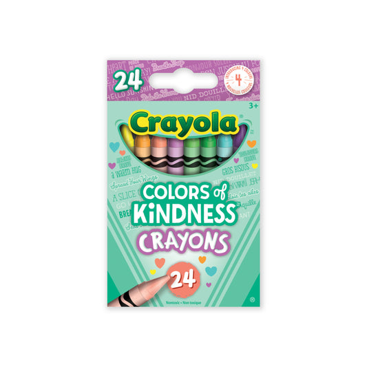 Crayola Colors of Kindness Crayons - 24 Count