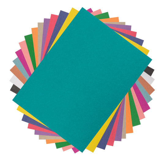 North American Paper Inc. Construction Paper - 24" x 36" - Assorted Colours - 48 Sheets