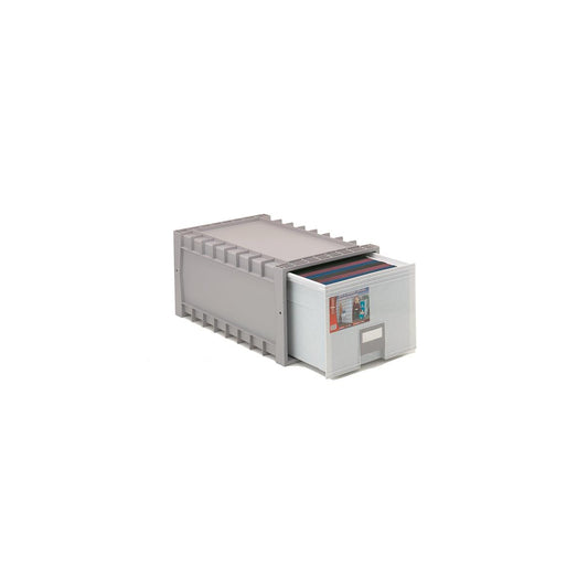 Storex Archive Filing Drawer - Letter Size - Grey/Granite (61101U01C)