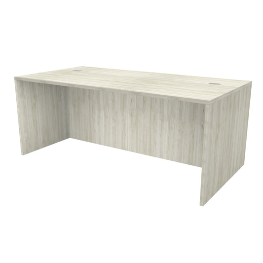 Heartwood 71" x 35-1/2" Desk - Winter Wood Finish