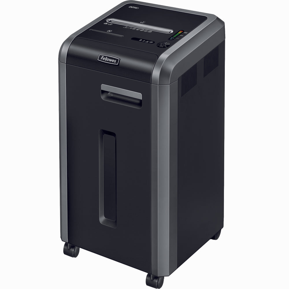 Destructeur Fellowes Powershred 225Ci - Noir et Chrome