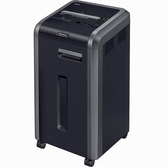 Fellowes Powershred 225Ci Shredder - Black And Chrome