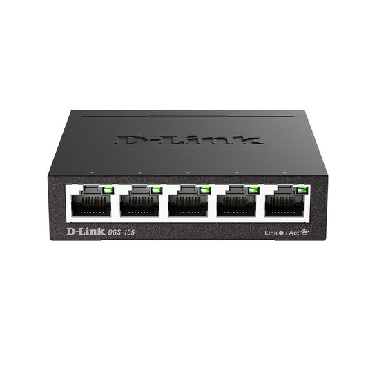 Commutateur de bureau non géré Gigabit 5 ports D-LINK DGS-105