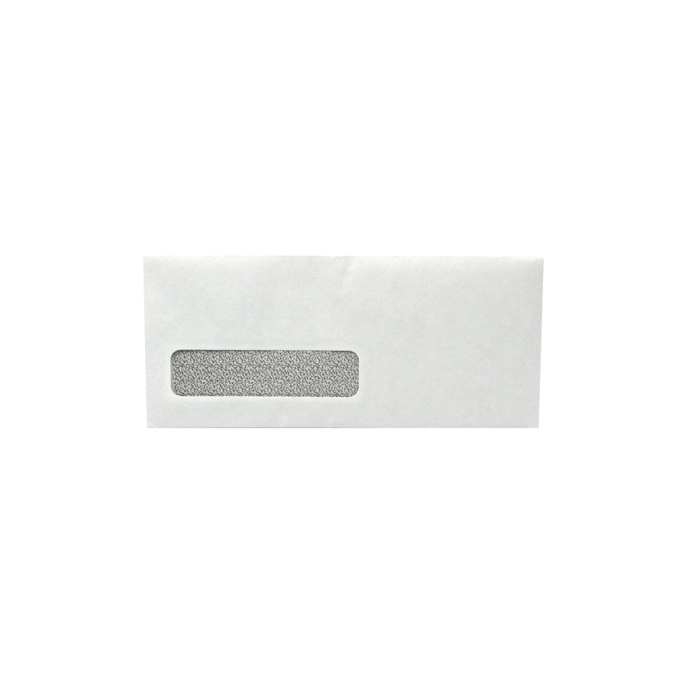 SupremeX Old Style T4 Window Envelopes - #10 - 24lb White Wove - Security Artline - Window - 4-1/8" x 9" - 500 Pack