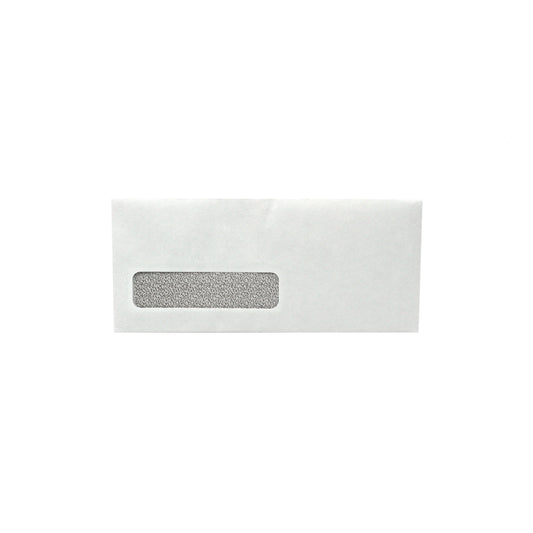SupremeX Old Style T4 Window Envelopes - #10 - 24lb White Wove - Security Artline - Window - 4-1/8" x 9" - 500 Pack