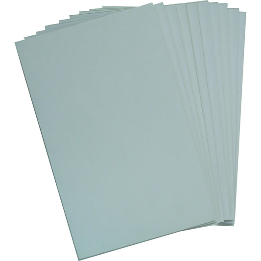 Bloc-notes Hilroy, 5 x 8 pouces, 96 feuilles, blanc