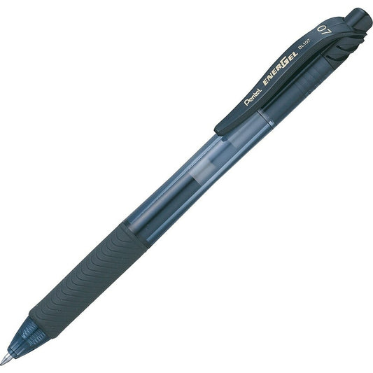 Pentel EnerGel-X Gel Roller Pens, Fine 0.7mm, Assorted, 4 Pack
