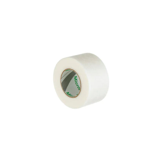 3M Micropore Surgical Tape Paper surgical tape - 1 inch W x 10 yard L - White - 12 Rolls Pack