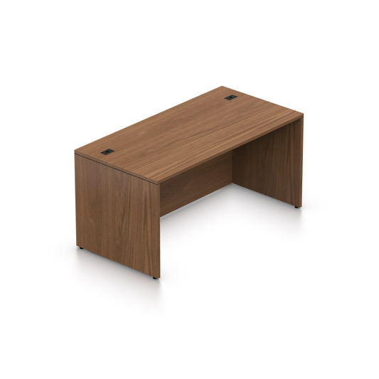 Bureau rectangulaire Newland Offices to Go - 60" x 30" - Marron
