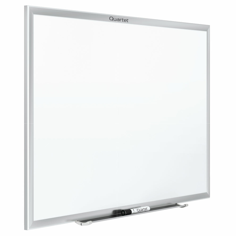Tableau blanc effaçable à sec Quartet Standard en mélamine - 91,4 cm (L) x 152,4 cm (l)