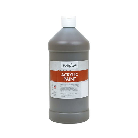 Peinture acrylique Handy Art, Terre d'ombre brûlée, 946 ml