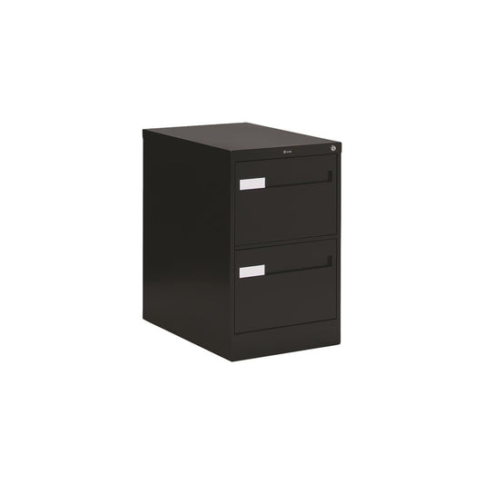 Classeur vertical Global 2600 Plus Series 26,56 po à 2 tiroirs - Format légal - Noir