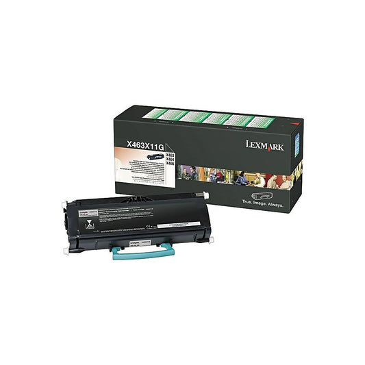 Cartouche de toner Lexmark X463X11G à retourner – Très haut rendement – ​​Noir