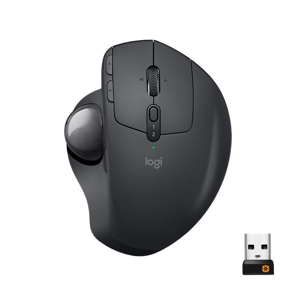 Trackball sans fil avancé Logitech MX ERGO PLUS pour PC et MAC - Noir
