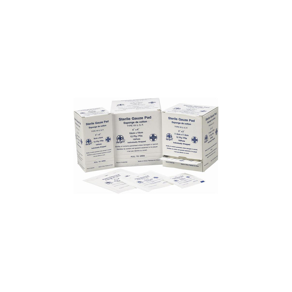 Wasip Gauze Pads - 3" x 3"