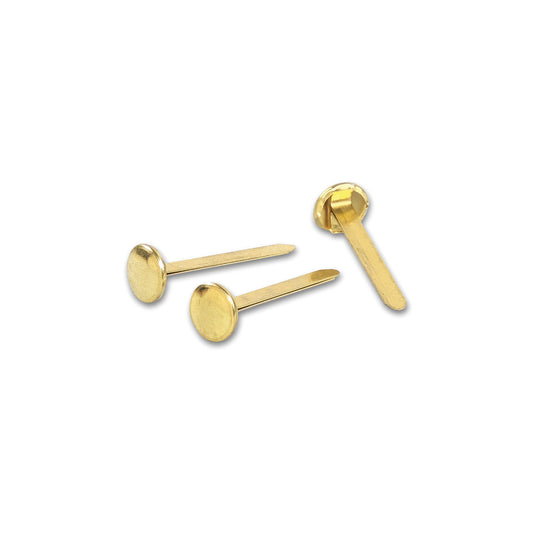 Attaches papier plaquées laiton ACCO - Tige 1-1/2" - Paquet de 100