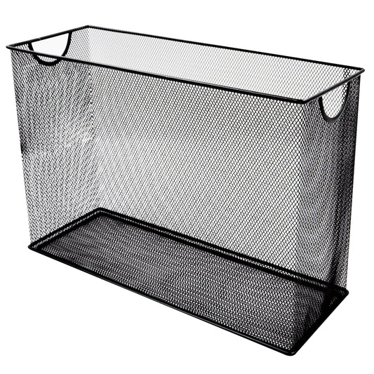 Classeur suspendu de bureau Winnable Mesh, format lettre, noir