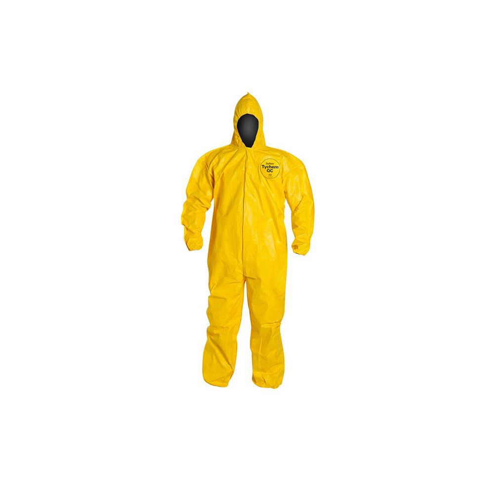 Combinaison jetable Tychem QC avec capuche, poignets élastiques, taille XX-Large