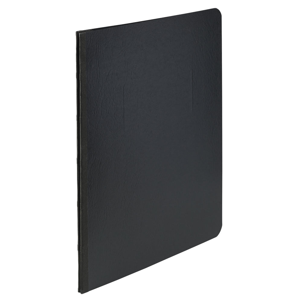 ACCO Presstex Reinforced Report Cover - Letter - Side Binding - 3" Capacity - Black