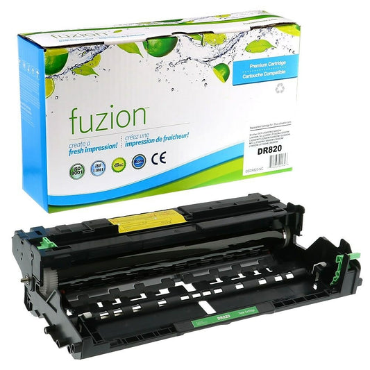 fuzion Brother DR820 (DR-820) Compatible Drum/Imaging Units - Standard Yield - Black