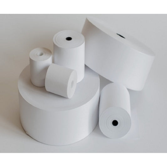 Custom Paper Thermal Paper Rolls - BPA-Free - 3 1/8" W x 225' L - 50 Pack