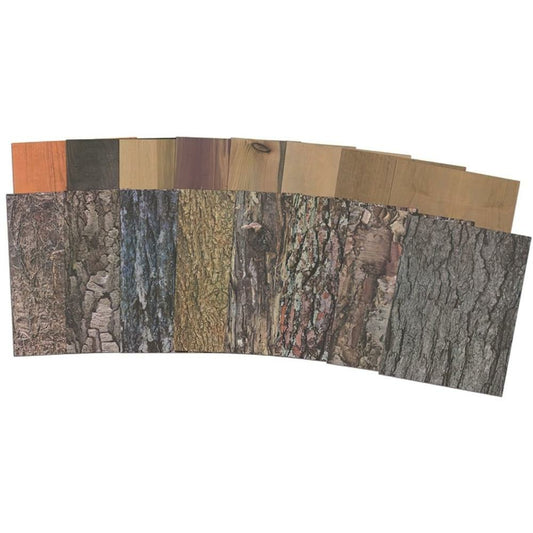 Roylco Terrific Tree Craft Paper,22 x 28 cm, 8 Double-Sided Designs, 32 Sheets/pkg
