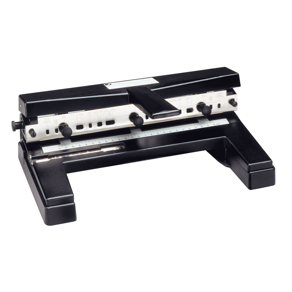 Perforatrice professionnelle Swingline M450 à levier robuste, 2 à 7 trous – Capacité de 40 feuilles – Trou de 9/32 po – Noir
