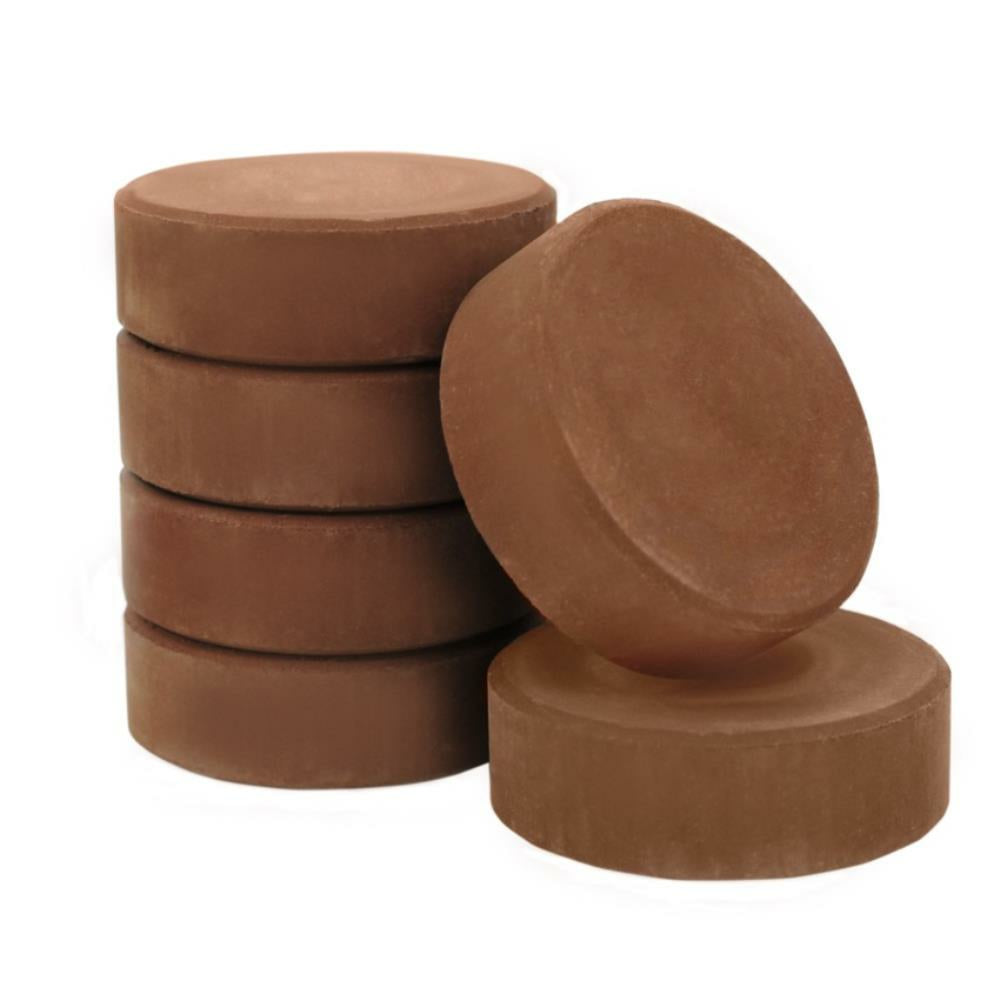 Tempera Paint Block Brown, 6/pkg