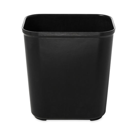 Rubbermaid Fire-Resistant Wastebasket - 28 Quartz - Black