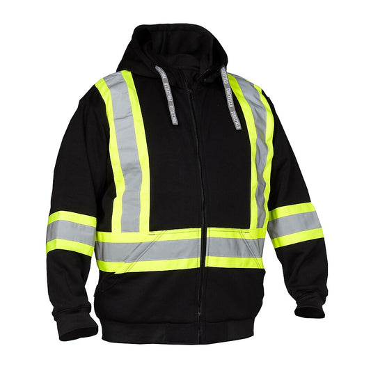 Forcefield CSA Safety Hoodie with Zip - 4" Tape - 4XL (Proprietary)