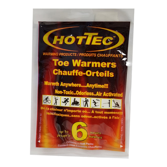 Chauffe-orteils adhésifs HOTTEC - Paire (1070601-HT)