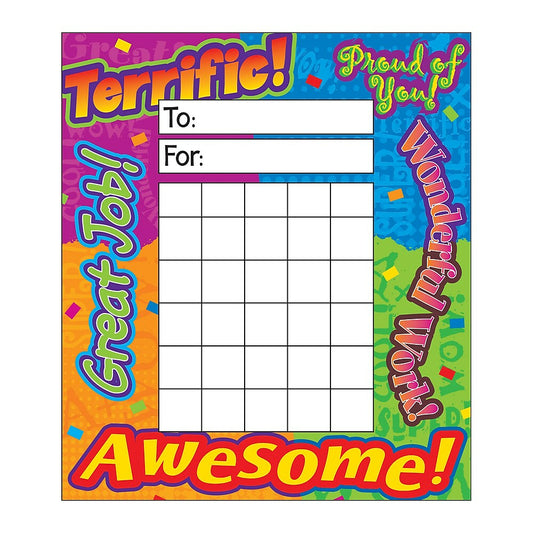 TREND Enterprises Inc Reward Words Incentive Pad - 6 Pack