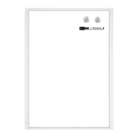 Quartet Magnetic Dry-Erase Board - White Frame - 11" x 17"