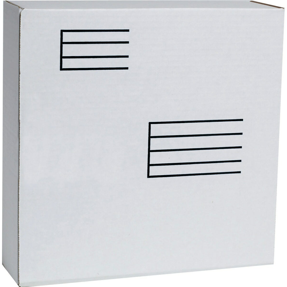 Crownhill Mailing Box - White - 12.25" L x 3.875" W x 12" H