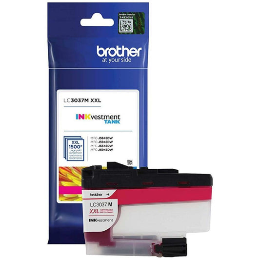 Brother Magenta Inkvestment Ink Cartridge, Super High Yield (LC3037MS)
