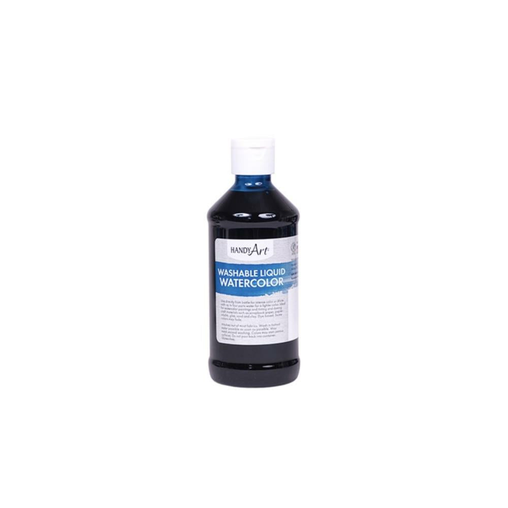 Handy Art Washable Liquid Watercolour, Teal, 236ml.