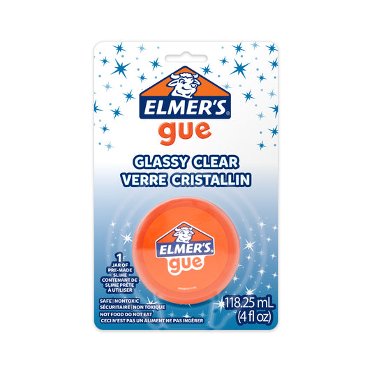 Elmer's Gue Pre-Made Slime - Glassy Clear - 4oz