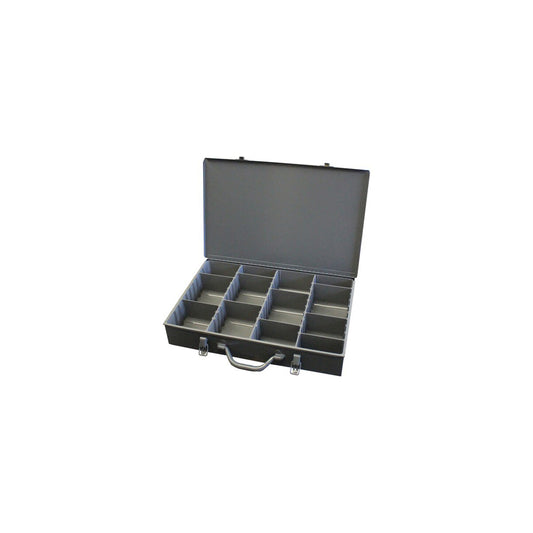 Durham Adjustable Compartment Boxes - 3"H x 18"W - 2 Pack