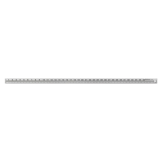 Westcott 39"/100cm Aluminum Yard/Meter Stick