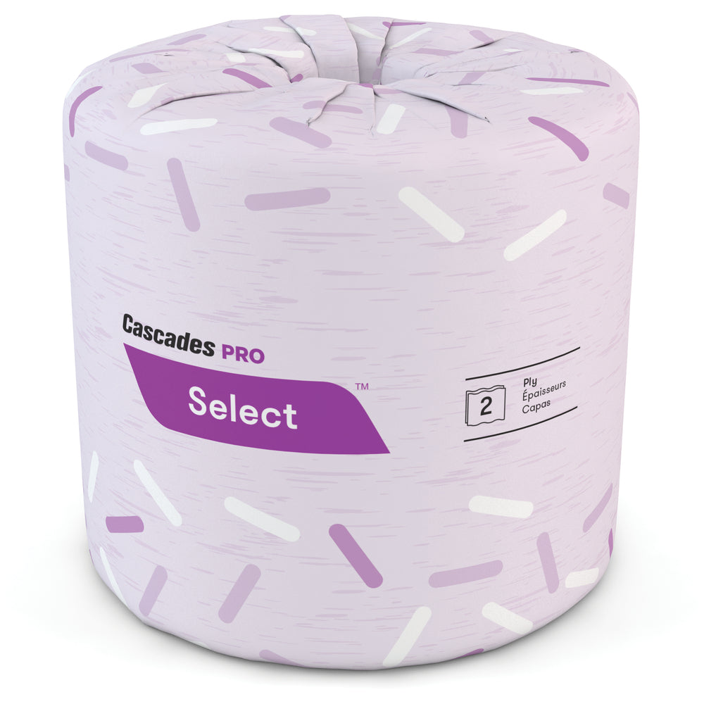 Papier hygiénique Cascades PRO Select Standard, 2 épaisseurs - Paquet de 48