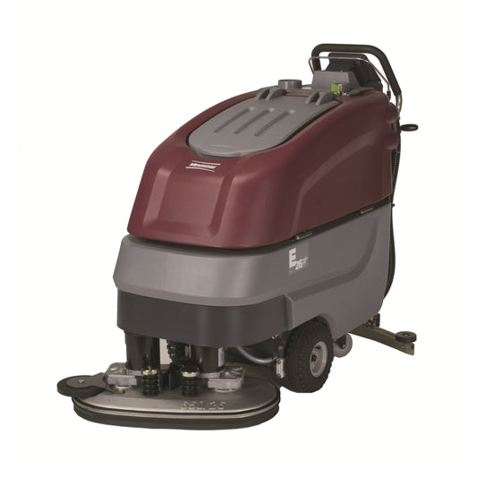 Minuteman E 26" Walk-Behind Floor Scrubber - Red