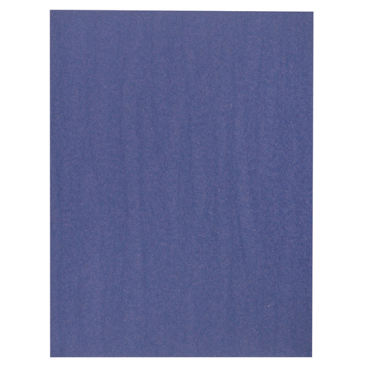 Papier de construction North American Paper Inc. – 12" x 18" – Bleu foncé – 48 feuilles