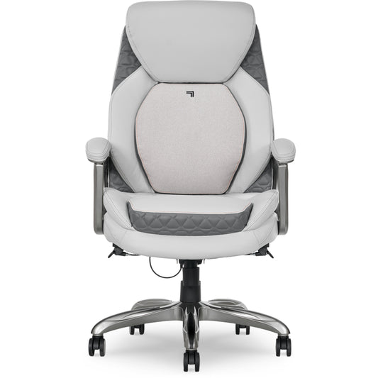 Sharper Image S-600 Active Lumbar Massage Chair - 27-3/4“ W x 30" D x 45-1/4" -48-1/4" H - White