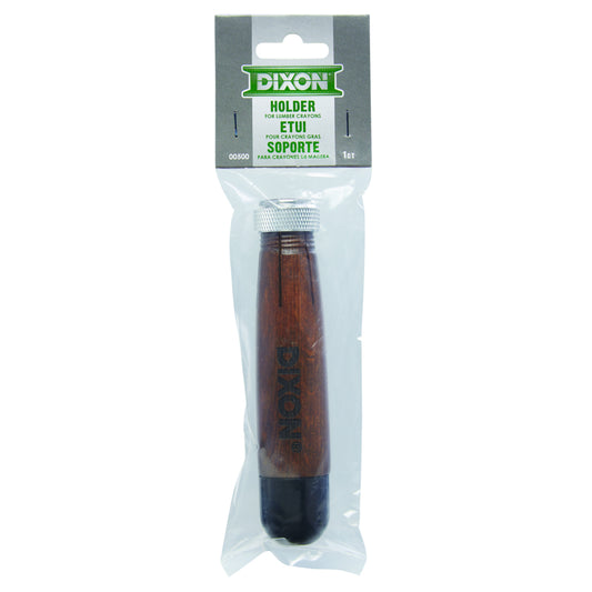 Porte-crayons en bois industriel Dixon, 1/2 po de diamètre, bois