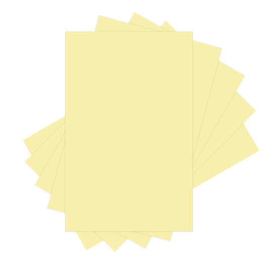 Domtar EarthChoice Colors 30% Recycled Pastel Paper, 20 lb., 11" x 17", Canary Yellow, 500 Pack